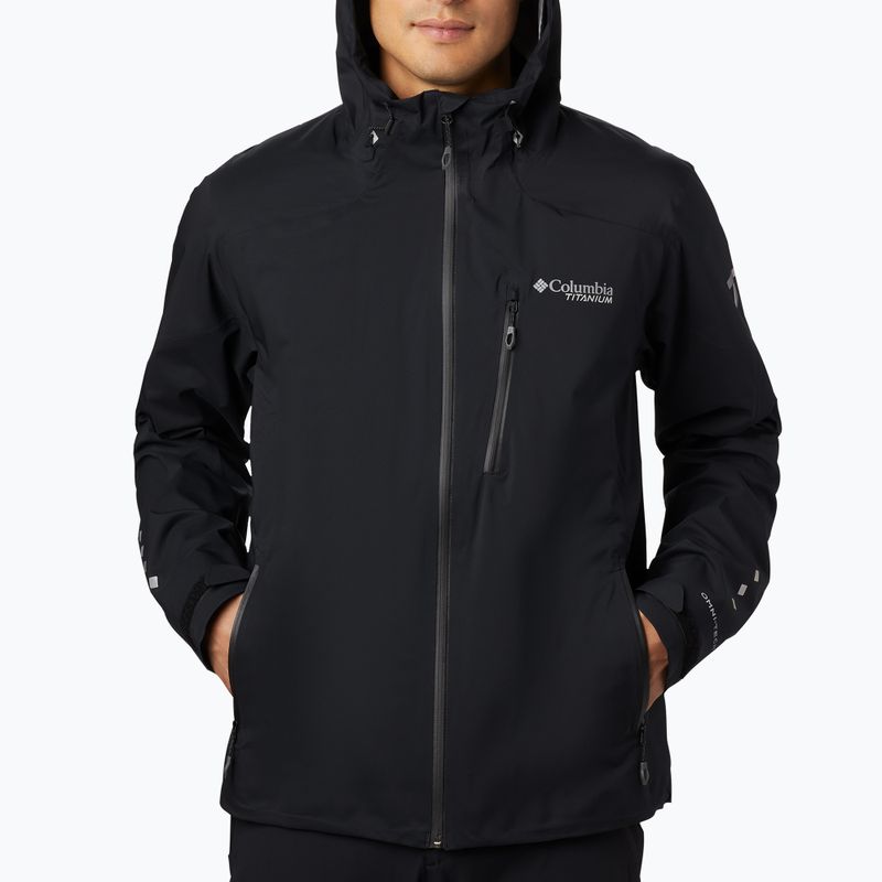 Columbia férfi softshell dzseki Titan Pass 2.5L Shell 010 fekete 1888941 5