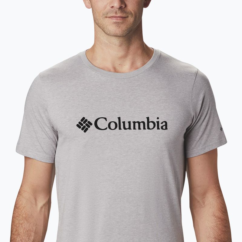 Férfi póló Columbia CSC Basic Logo columbia grey heather 2