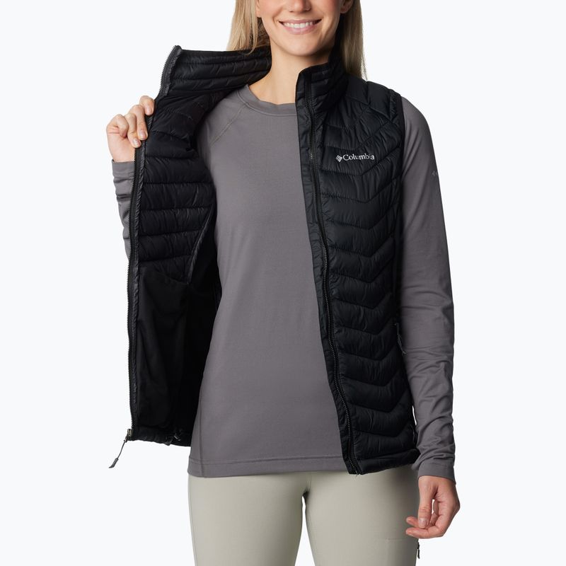 Columbia Powder Pass női ujjatlan 12 fekete 1832222 7