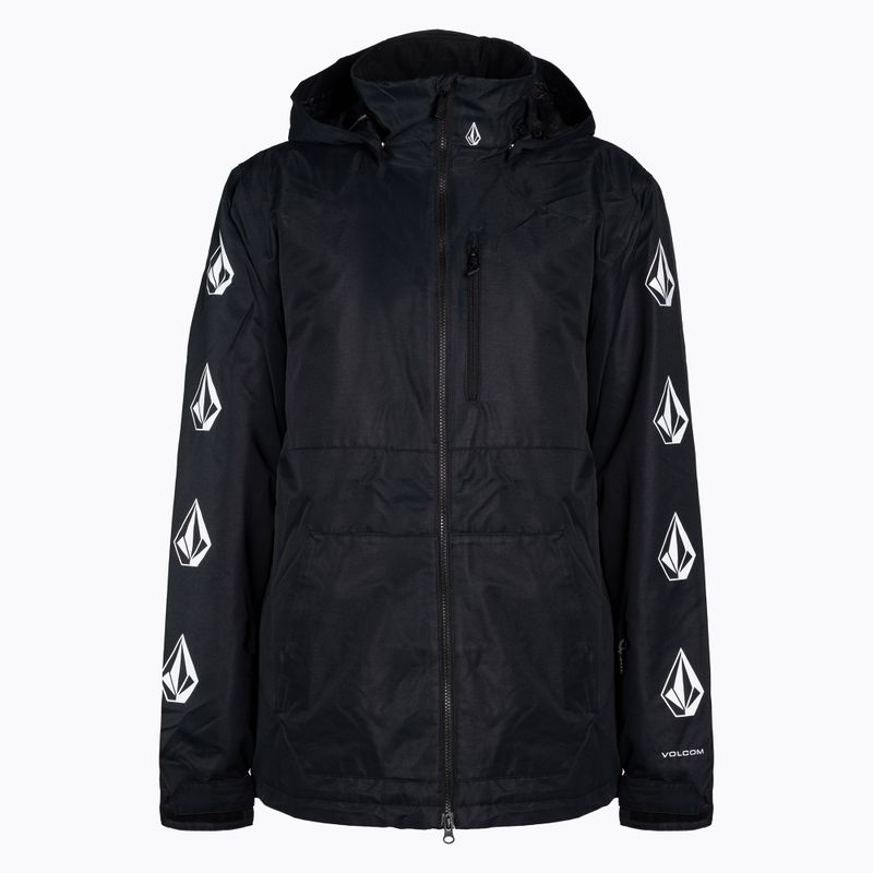 Férfi snowboard dzseki Volcom Deadly Stones Ins fekete G0452210-BLK
