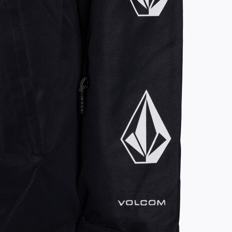 Férfi snowboard dzseki Volcom Deadly Stones Ins fekete G0452210-BLK 3