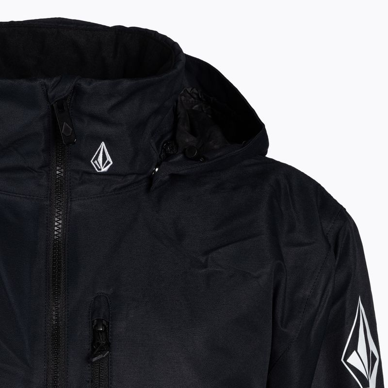 Férfi snowboard dzseki Volcom Deadly Stones Ins fekete G0452210-BLK 4