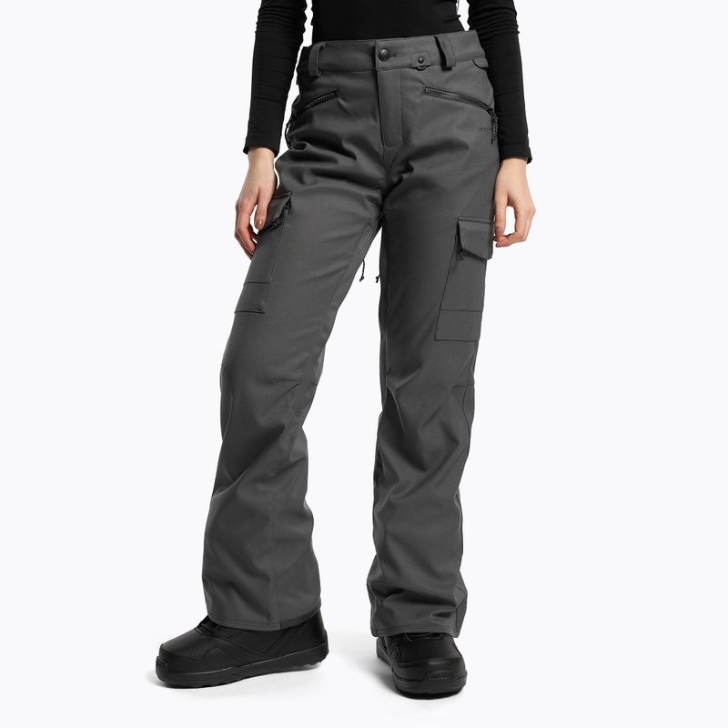 Női snowboard nadrág Volcom Grace Stretch szürke H1352204-DGR