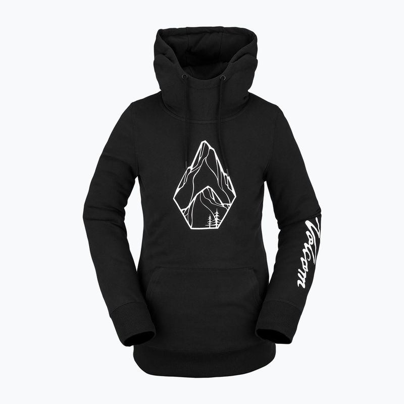 Volcom Costus HD női snowboard pulóver fekete H4152205-BLK