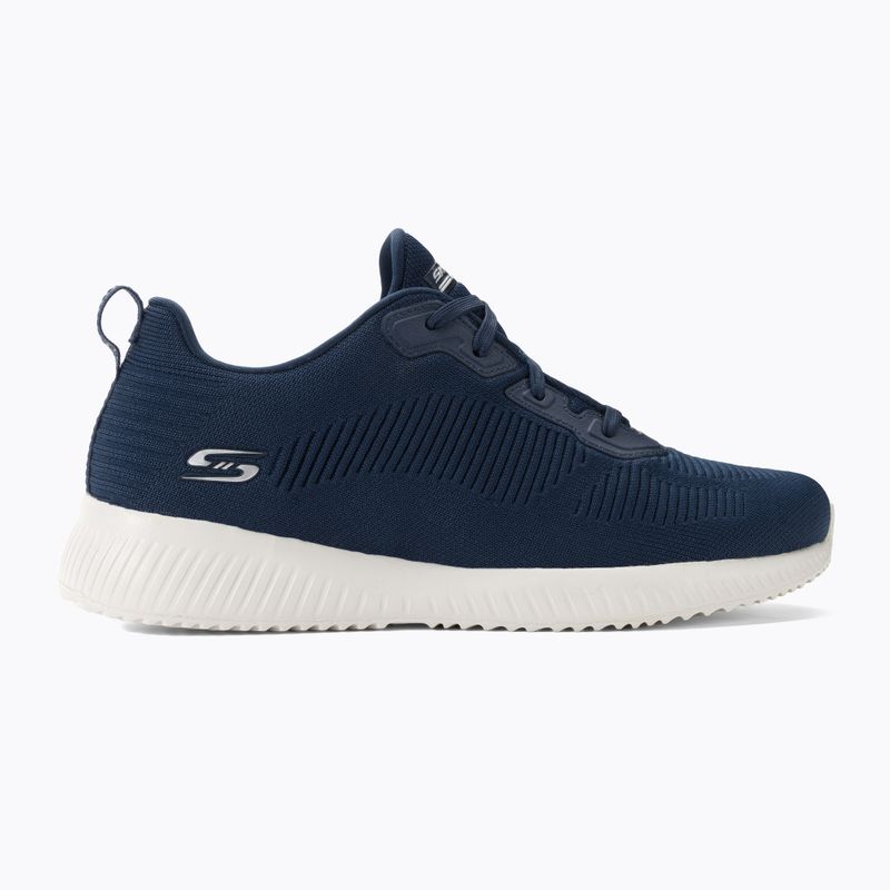Női SKECHERS Bobs Squad Tough Talk navy tornacipő 2