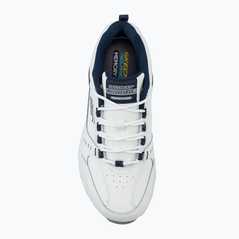 SKECHERS férfi cipő Oak Canyon Redwick fehér/navy 5