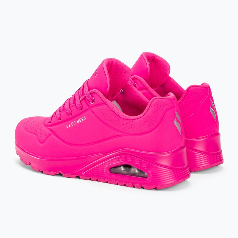 női cipő SKECHERS Uno Night Shades hot pink 4