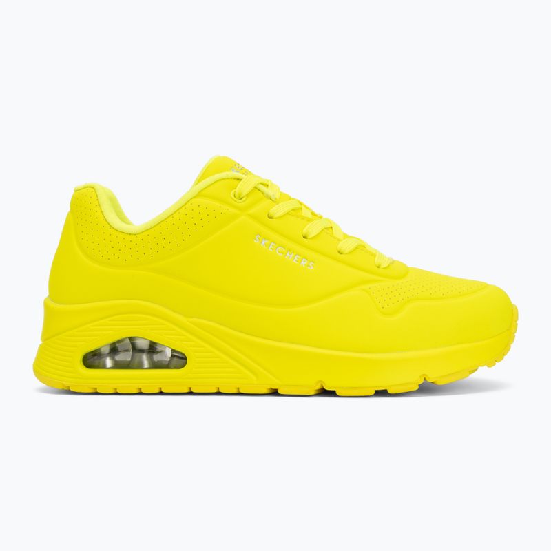 Női cipő SKECHERS Uno Night Shades yellow 2