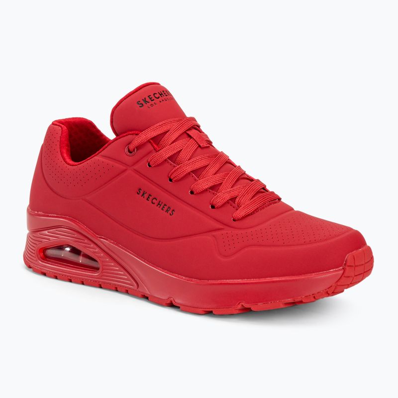 Férfi cipő SKECHERS Uno Stand On Air red