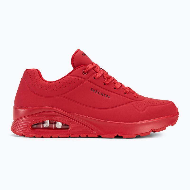 Férfi cipő SKECHERS Uno Stand On Air red 3