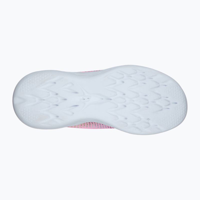 SKECHERS Go Run 600 Shimmer Speeder gyermek edzőcipő világos rózsaszín/multi 14
