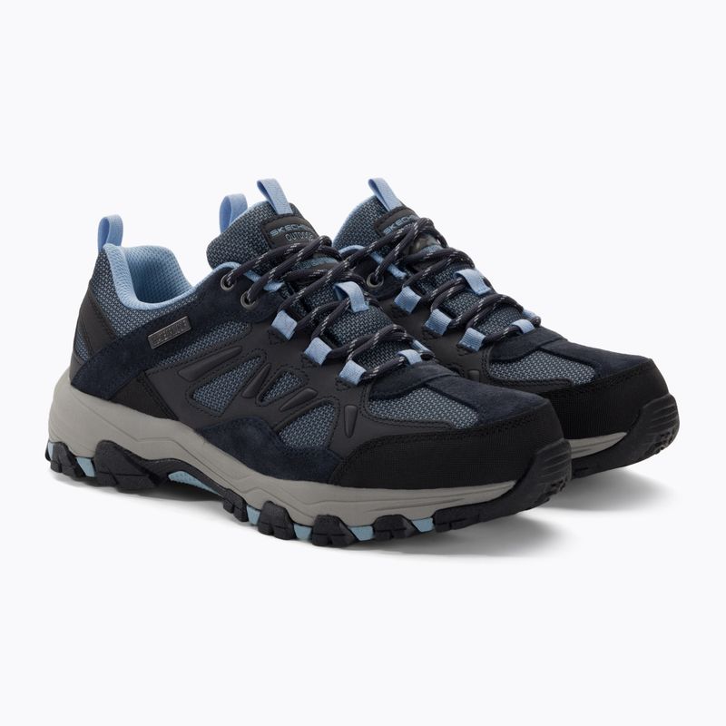 Női túrabakancs SKECHERS Selmen West Highland navy/szürke 4