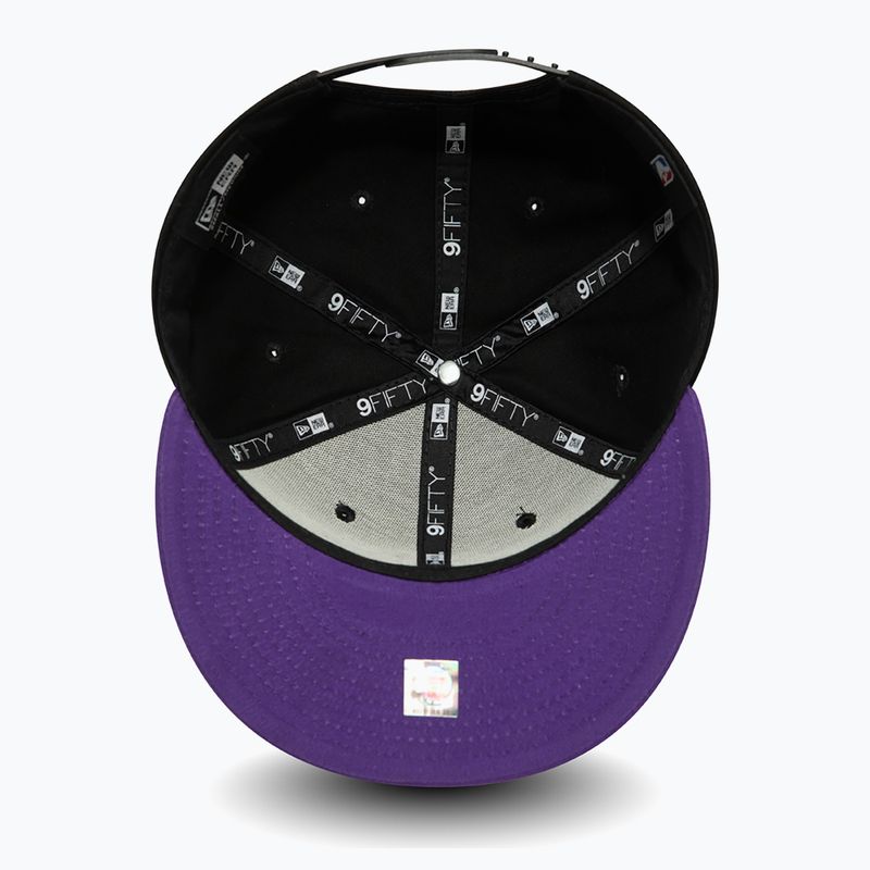 New Era NBA 9FiftyLos Angeles Lakers baseball sapka fekete 3