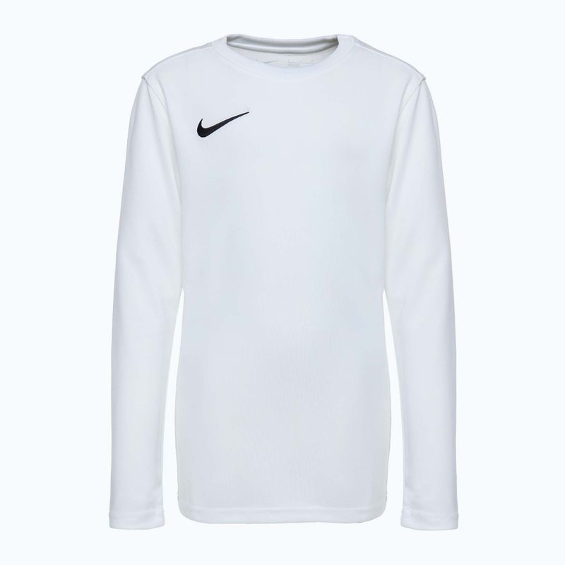 Nike Dri-Fit Park VII gyermek labdarúgó hosszú ujjú fehér/fekete