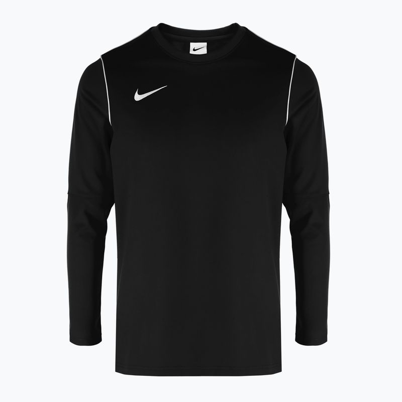 Férfi Nike Dri-FIT Park 20 Crew fekete/fehér hosszú ujjú labdarúgó cipő