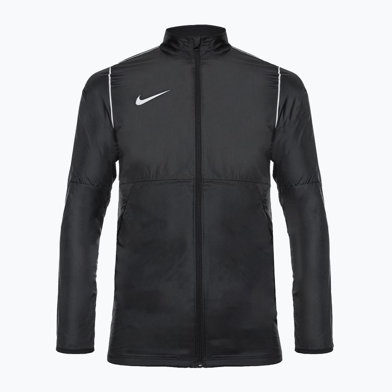 Férfi futball dzseki Nike Park 20 Rain Jacket fekete/fehér/fehér