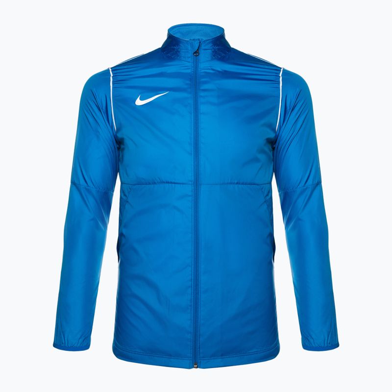 Férfi focidzseki Nike Park 20 Rain Jacket királykék/fehér/fehér