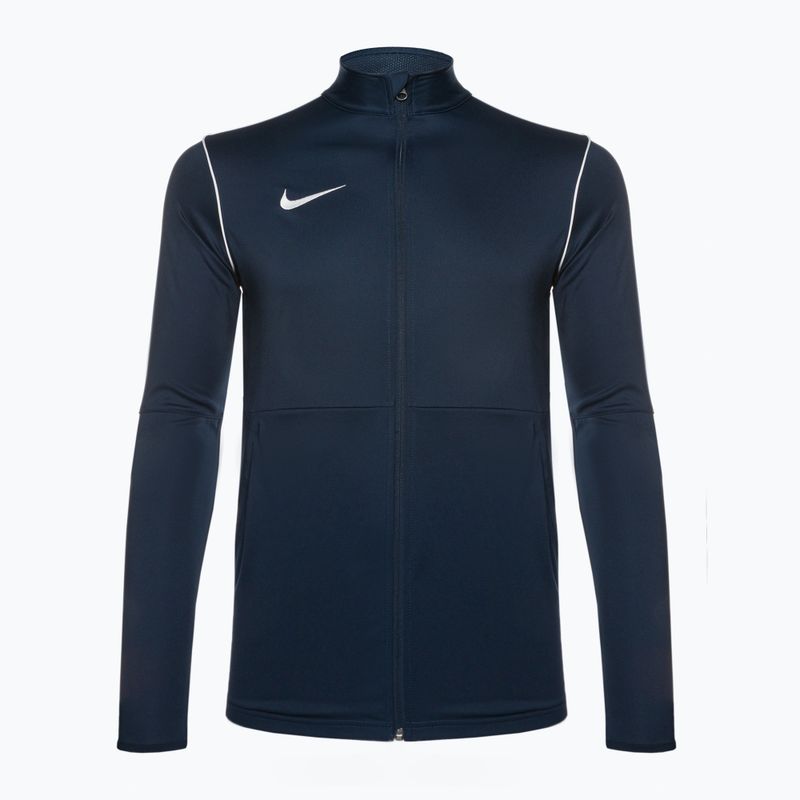 Férfi Nike Dri-FIT Park 20 Knit Track futball melegítőfelső obszidián/fehér/fehér