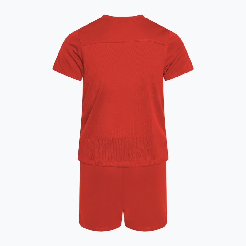 Nike Dri-FIT Park Little Kids labdarúgó szett egyetemi piros/egyetemi piros/fehér 3