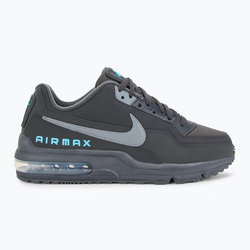 Férfi Nike Air Max Ltd 3 fekete/antracit/hidegszürke/világoskék cipő 2