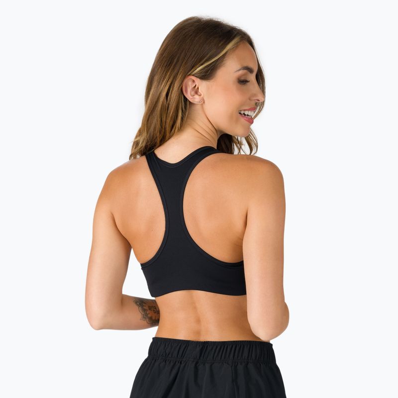 Nike Dri-FIT Swoosh fitneszmelltartó fekete BV3630-010 3