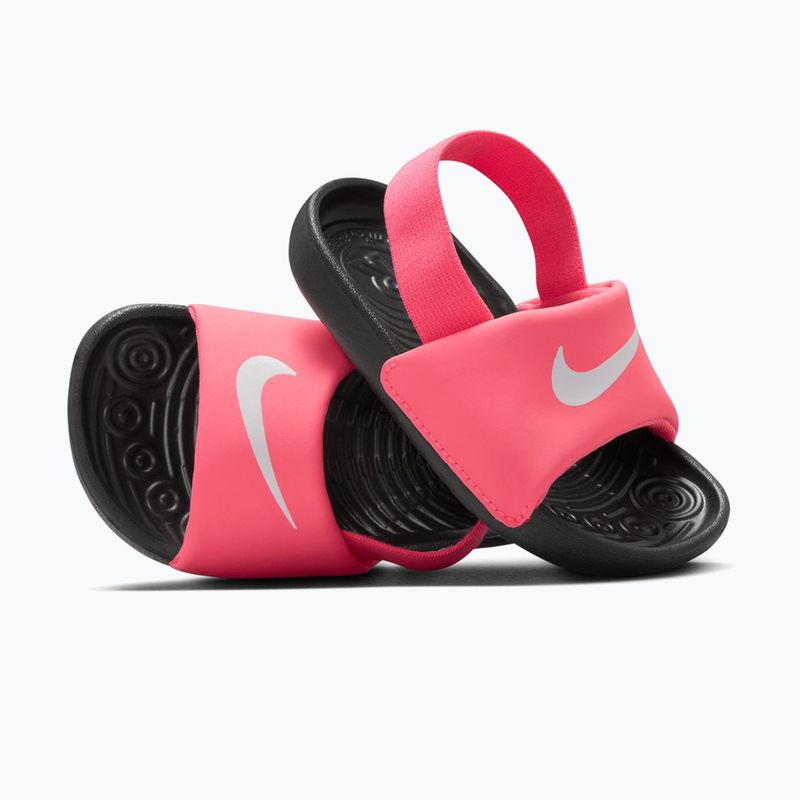 Gyerek papucsok Nike Digital coffee pink/black/white 8