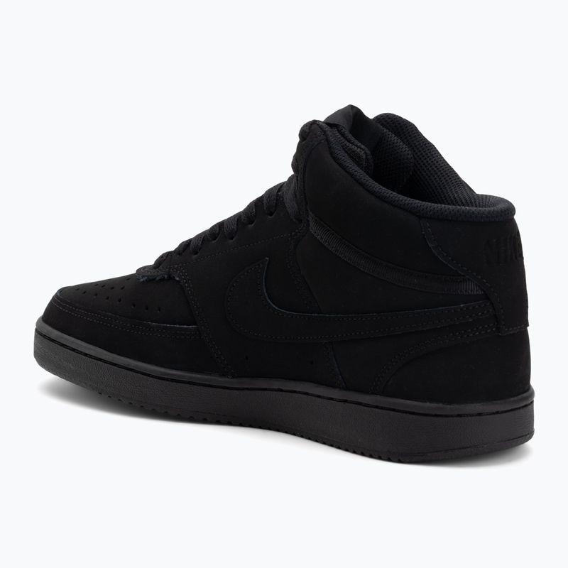 Férfi cipő Nike Court Vision Mid black/black/black 3
