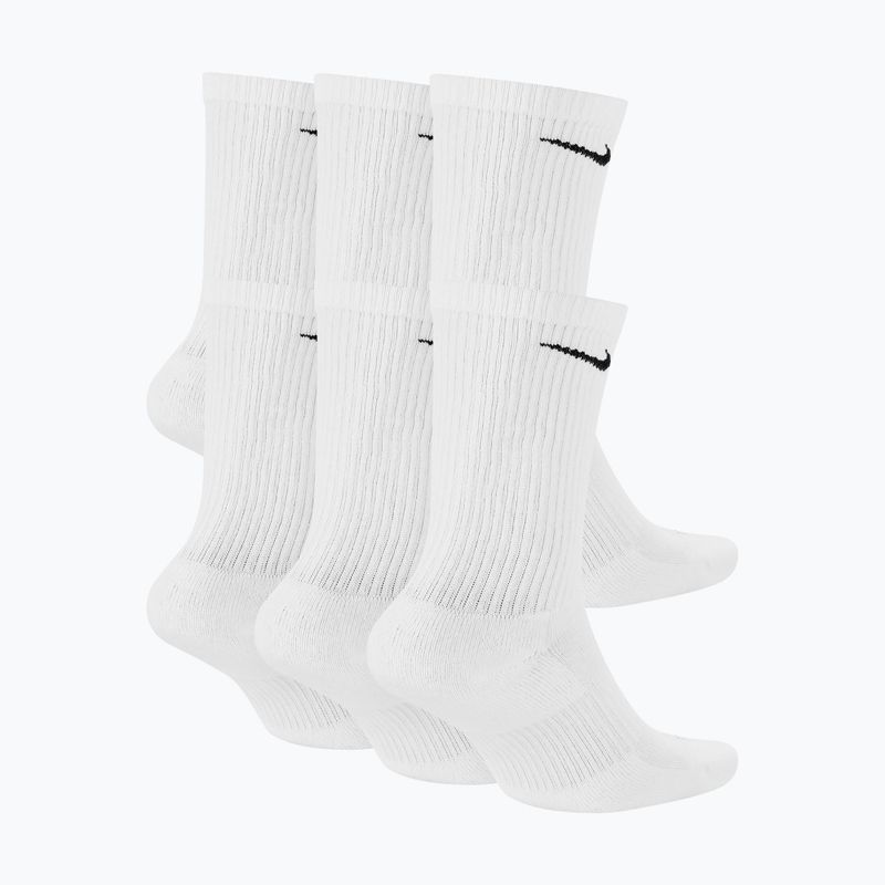 Férfi zokni Nike Everyday Plus Cushioned Crew 6 pairs white/black 2