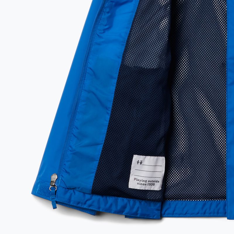 Columbia Watertight gyermek membrános esőkabát kék 1580641 8