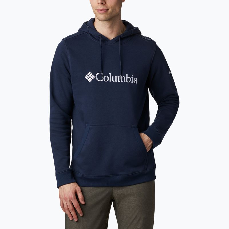 Columbia CSC Basic Logo II férfi trekking pulóver sötétkék színben 1681664