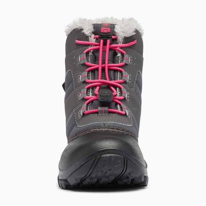 Columbia Rope Tow III WP Girl gyermek hócipő sötétszürke/hő rózsaszínű 14