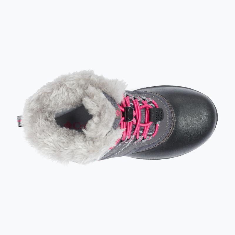 Columbia Rope Tow III WP Girl gyermek hócipő sötétszürke/hő rózsaszínű 15