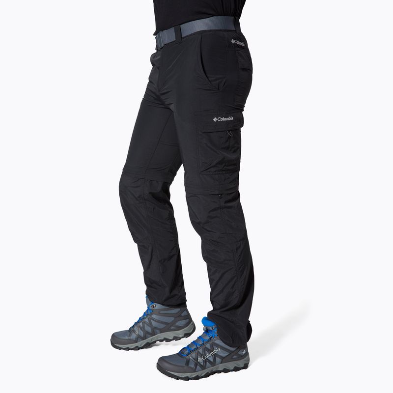 Columbia Silver Ridge II converti 010 fekete 1794891 férfi trekking nadrág