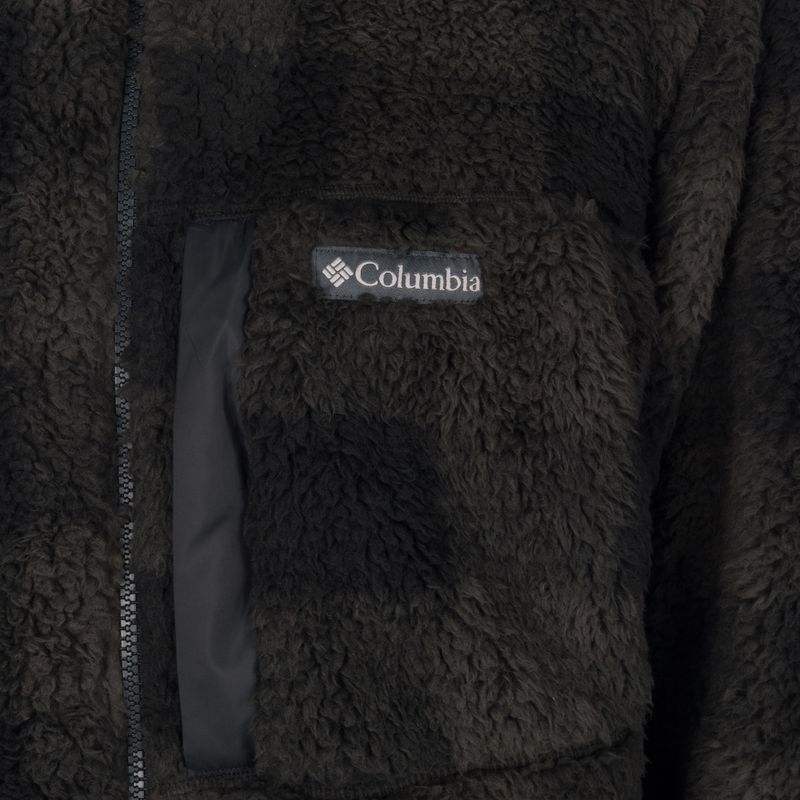 Columbia férfi Winter Pass Print Fleece pulóver fekete 1866565 10