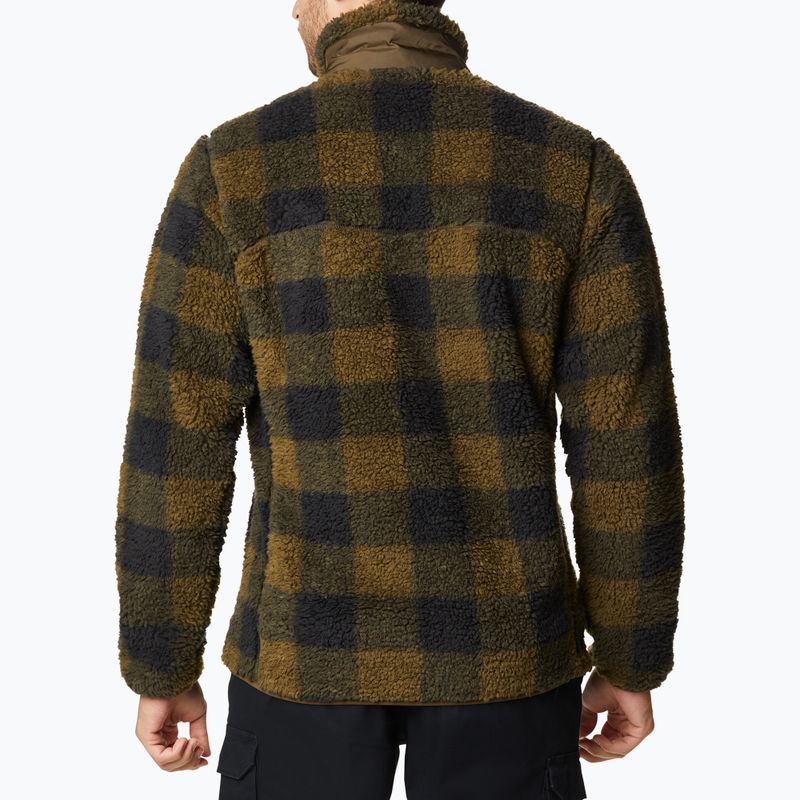 Columbia férfi Winter Pass Print Fleece zöld 1866565 2