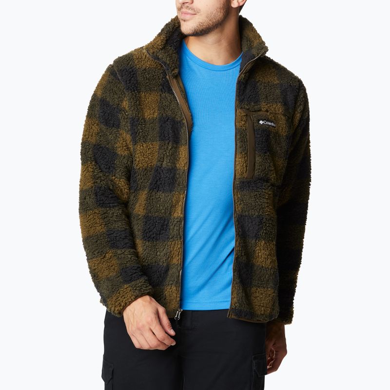Columbia férfi Winter Pass Print Fleece zöld 1866565 3