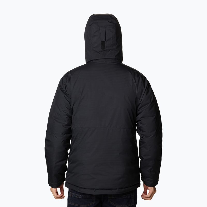 Columbia Oak Harbor Insulated férfi pehelypaplan kabát fekete 1958661 3