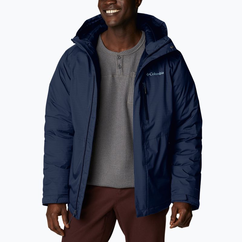 Columbia Oak Harbor Insulated férfi télikabát kollegiális tengerészgyalogos színben