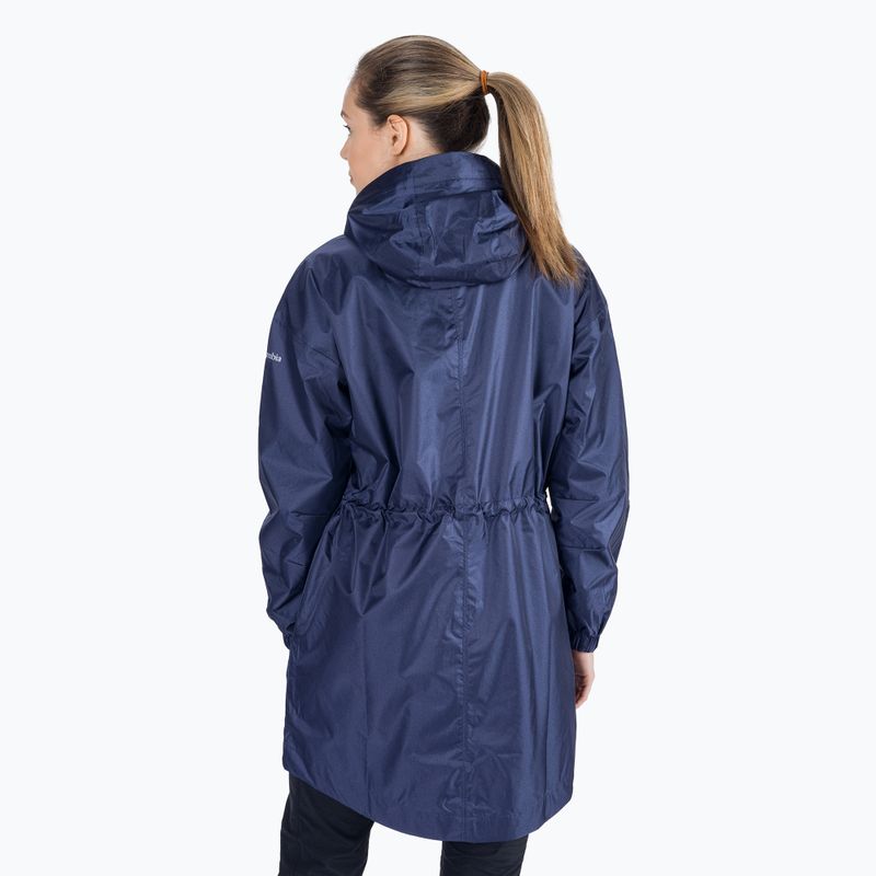 Columbia női esőkabát Splash Side 466 tengerészkék 1931651 3