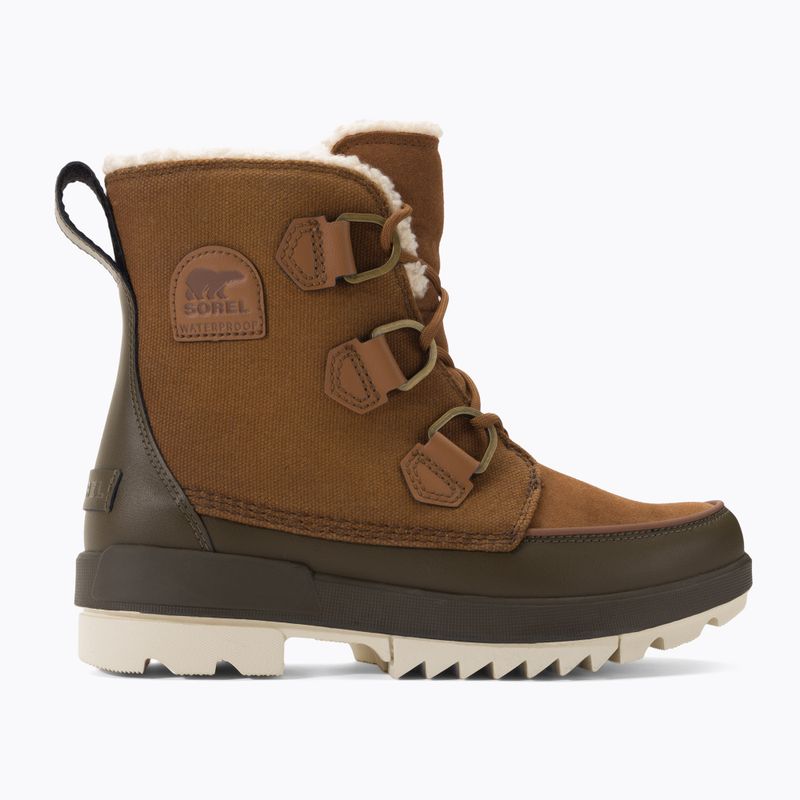 Női túrabakancs Sorel Torino II Wp Waxed Canvas velvet tan/oliva zöld 3