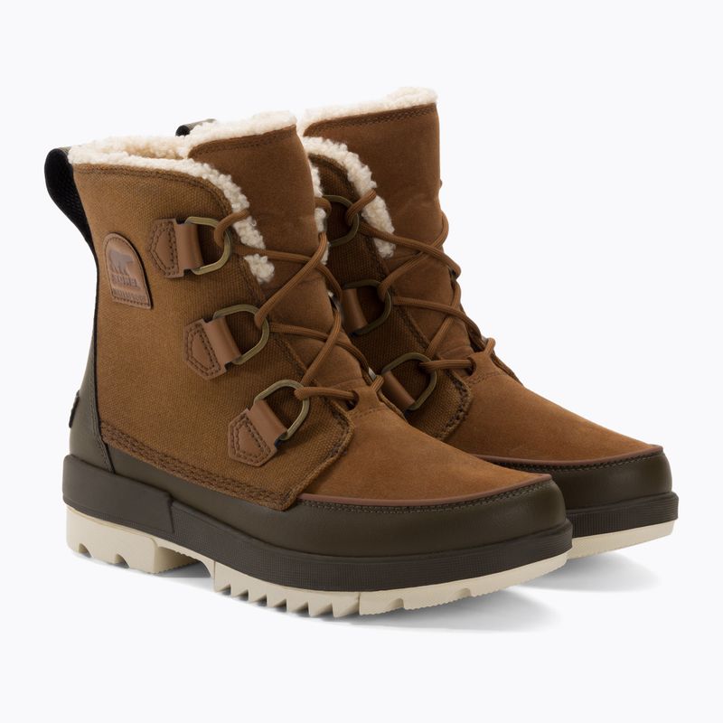Női túrabakancs Sorel Torino II Wp Waxed Canvas velvet tan/oliva zöld 5