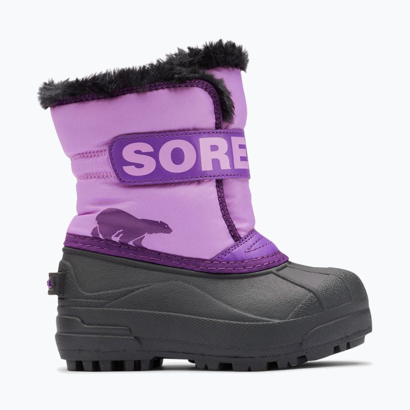 Sorel Snow Commander gyermek hócsizma gumicukor/lila lila lila 7