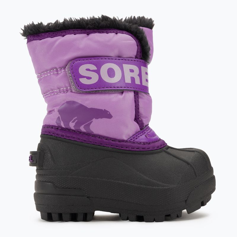 Sorel Snow Commander gyermek hócsizma gumicukor/lila lila lila 2