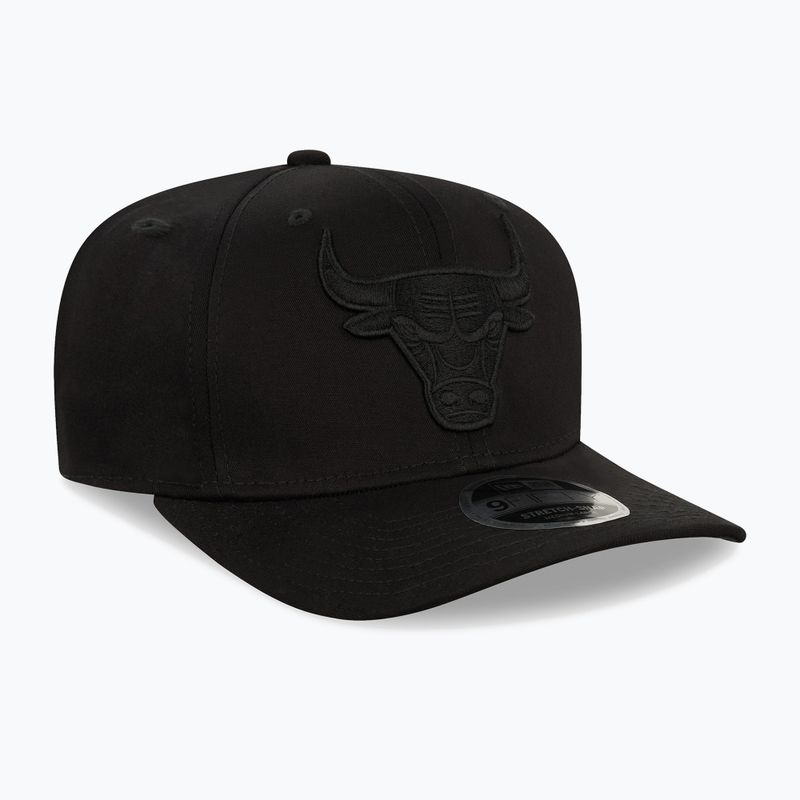 Sapka New Era Tonal Black 9Fifty Stretch Snap Chicago Bulls black