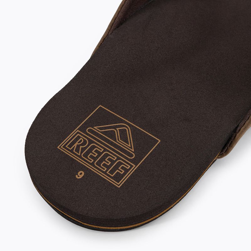 REEF Newport férfi barna és fekete flip flop CI3754 8