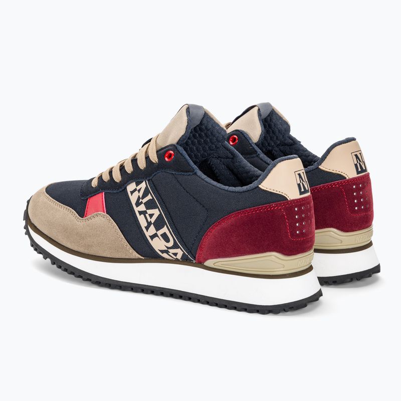 férfi cipő Napapijri NP0A4HVP navy/beige/red 3