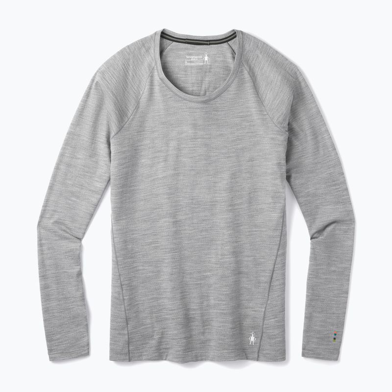 Női termoaktív pulóver Smartwool Merino 150 Baselayer Boxed világosszürke melír 4