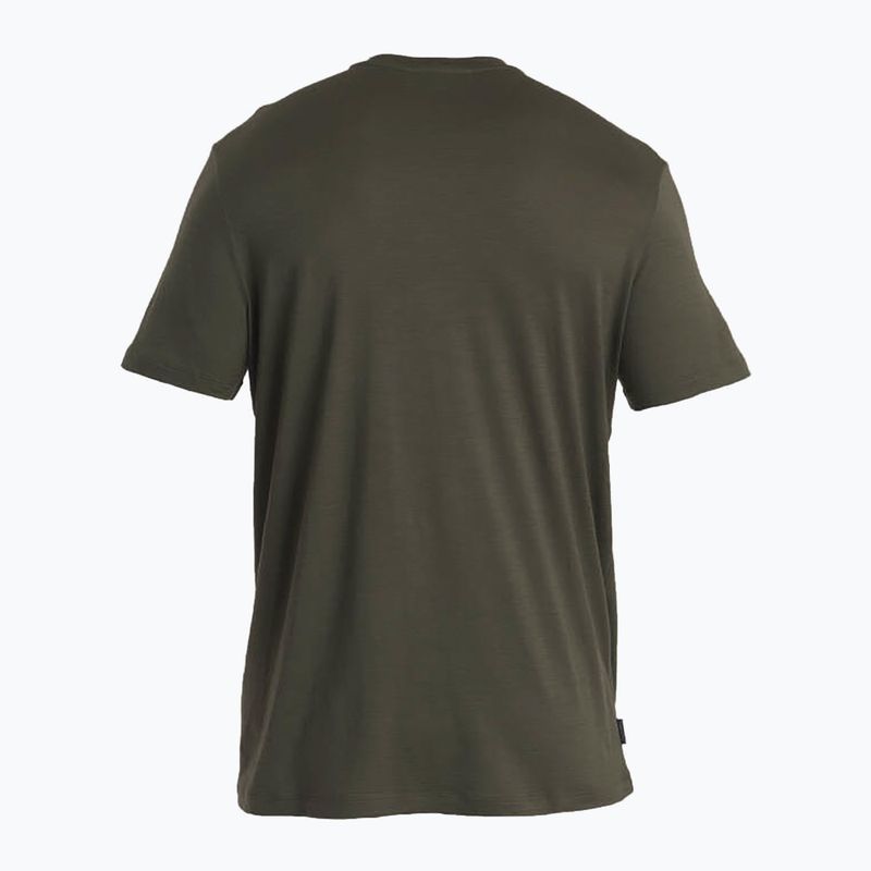 férfi trekking póló icebreaker Merino 150 Tech Lite III loden 6