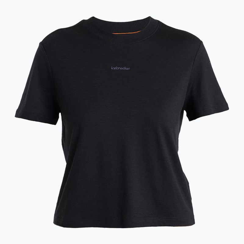 Női túrapóló icebreaker Merino 150 Tech Lite III SS Crop Tee black 6