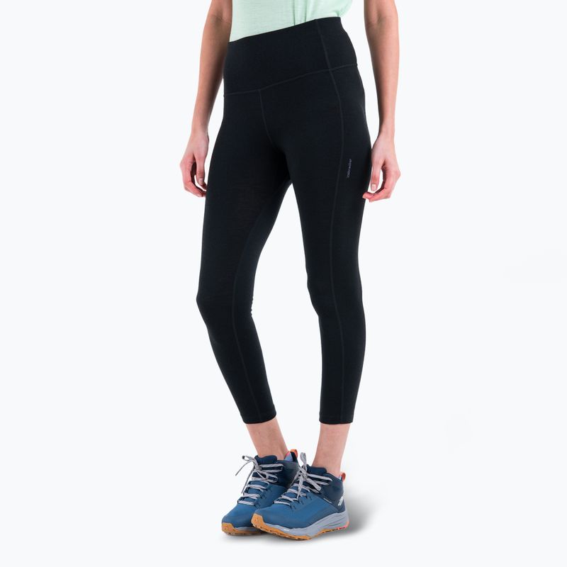 Icebreaker női leggings Merino 260 Fastray II 25 High Rise harisnyanadrág fekete 3